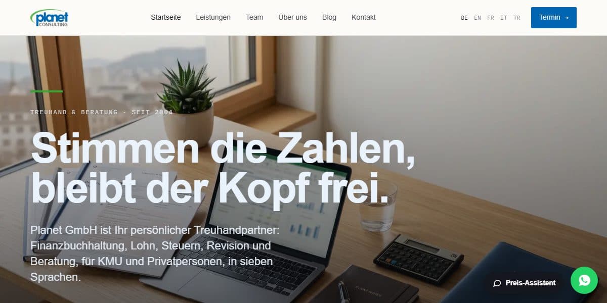 Planet GmbH web sitesi